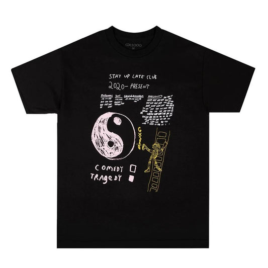 GX1000 Stay Up Late T-shirt Black