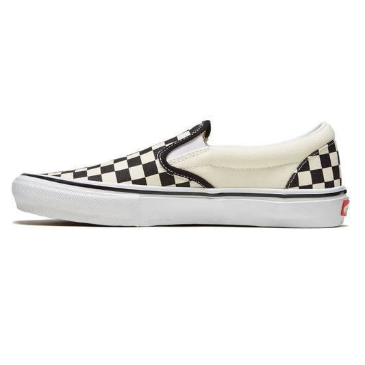 Vans Skate Slip-On Checkerboard Black / Off White Shoes
