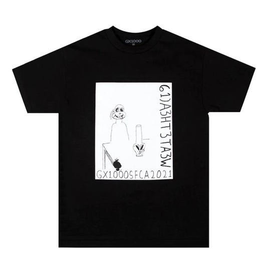 GX1000 61)A3HT3TA3W T-shirt Black