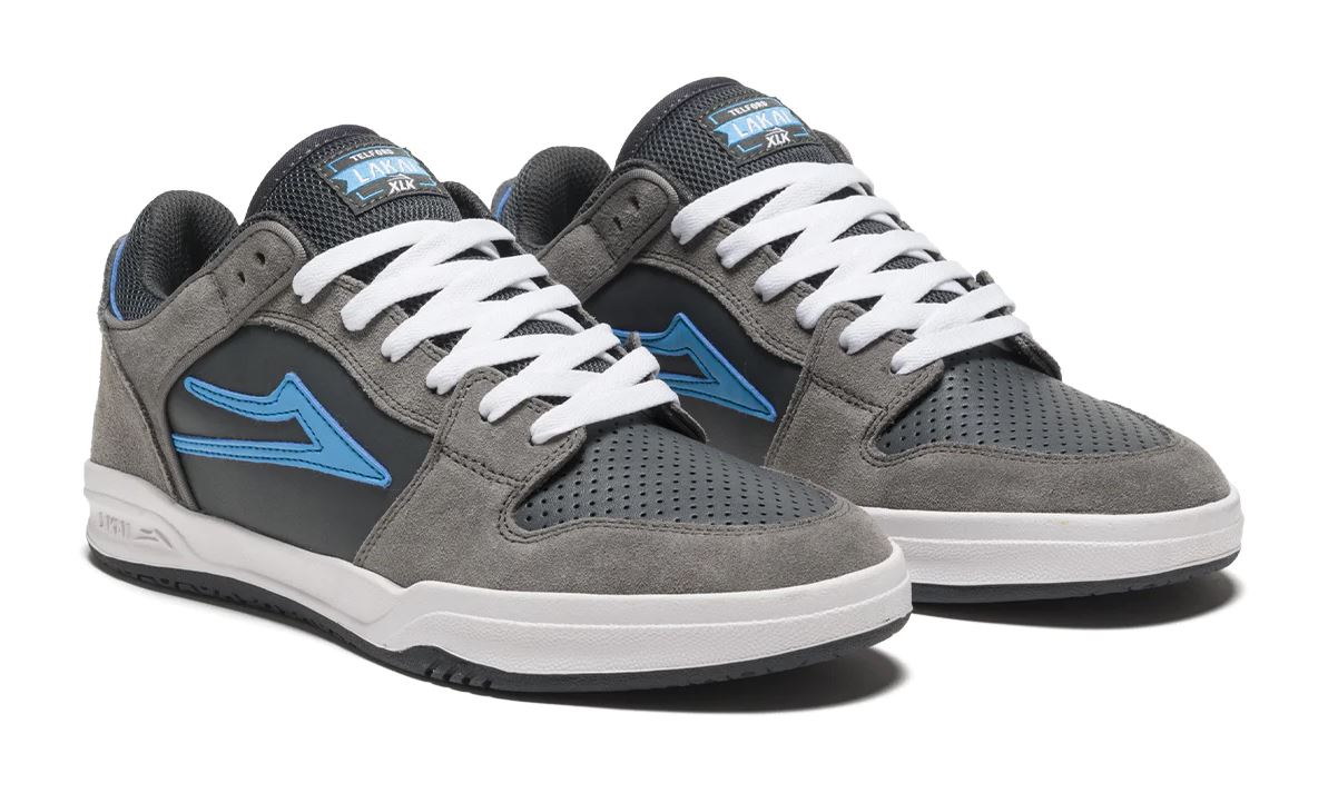 Lakai Telford Low Grey / Cyan