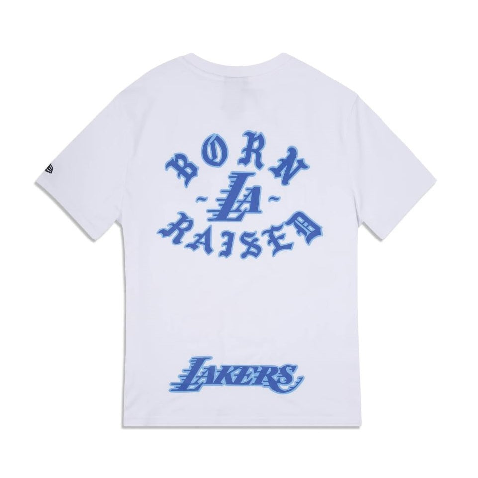 Born X Raised Lakers Rocker White T-shirt