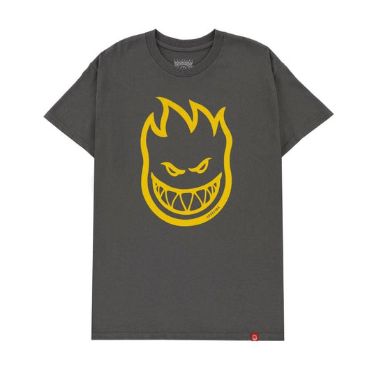 Spitfire Bighead Charcoal / Yellow T-shirt