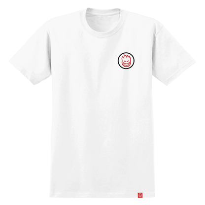Spitfire Classic Swirl Overlay White T-shirt