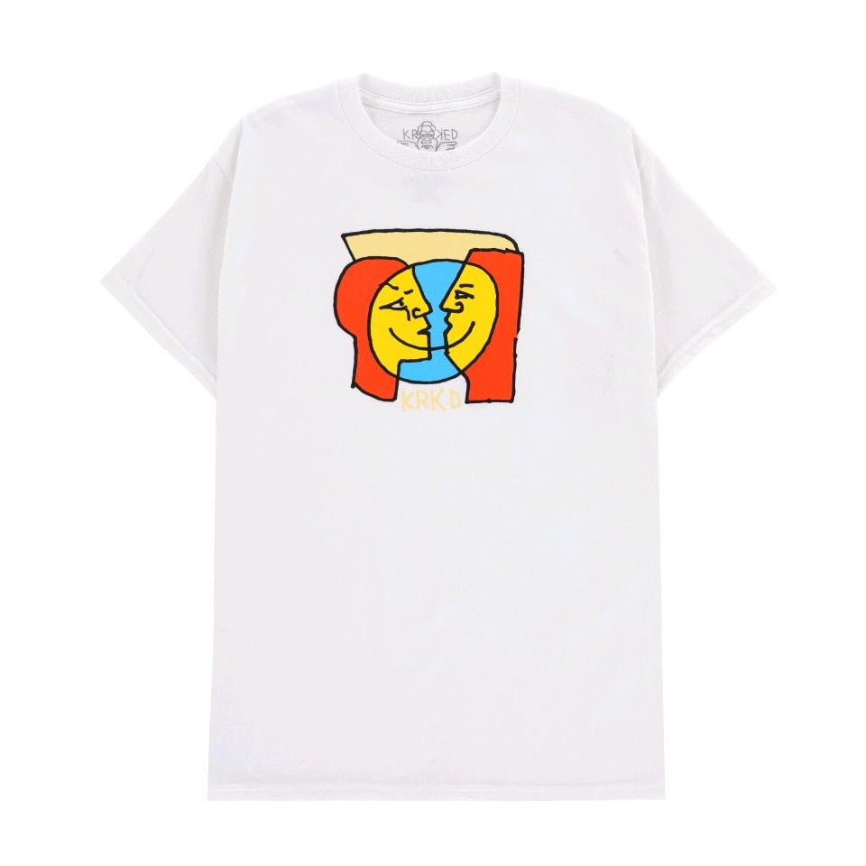 Krooked Moonsmile White T-shirt