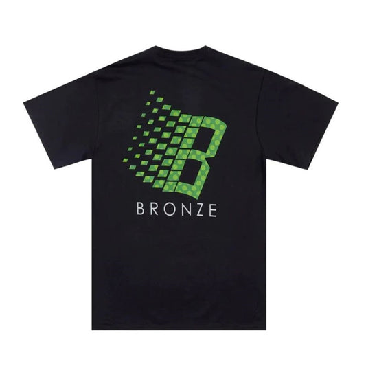 Bronze 56k Polka Dot T-shirt Black