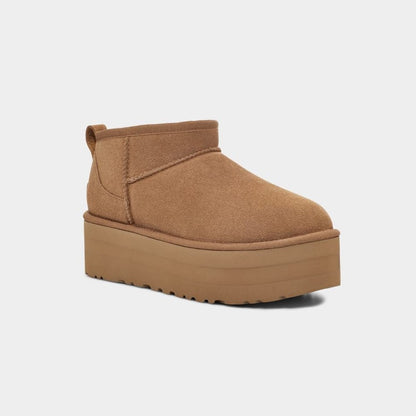 UGG Women's Classic Ultra Mini Chestnut Platform