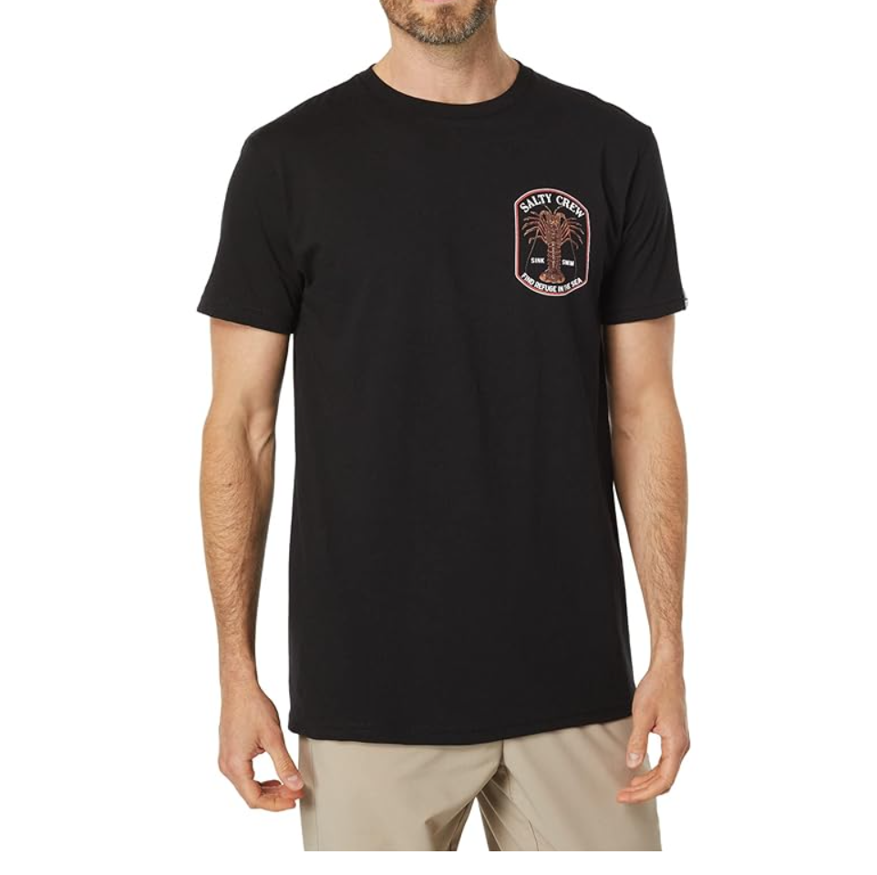 Salty Crew Spiny Black T-shirt