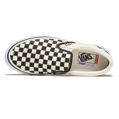 Vans Skate Slip-On Checkerboard Black / Off White Shoes