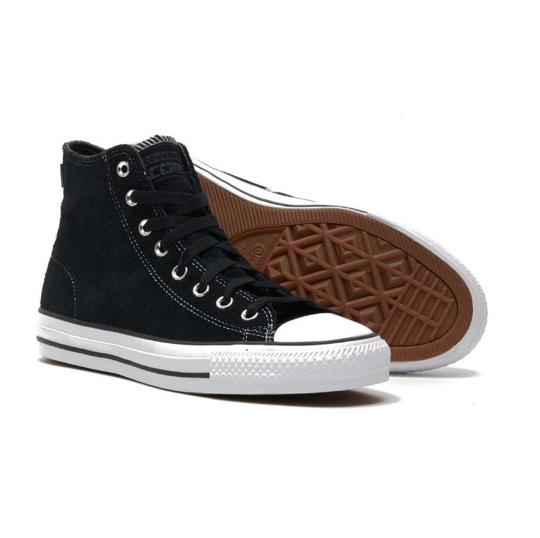 Converse Cons Chuck Taylor All Star High Pro Suede Black/Black/White