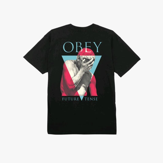 Obey Future Tense Black T-shirt