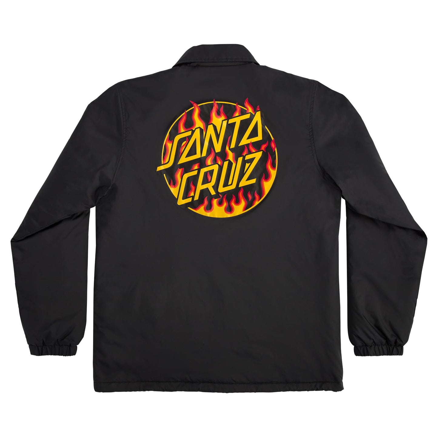 Thrasher Flame Dot Santa Cruz Men's Jacket Black