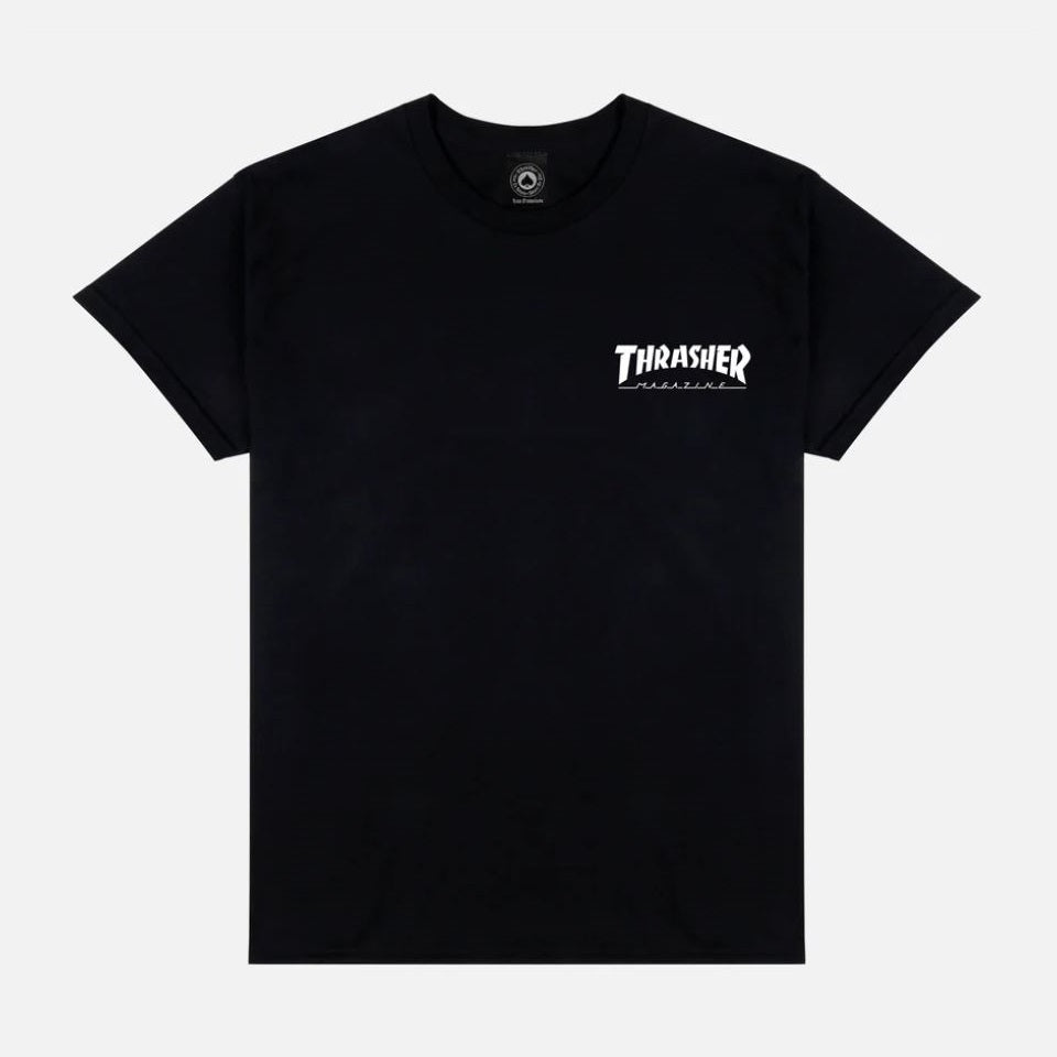 Thrasher Little Thrasher Black T-shirt