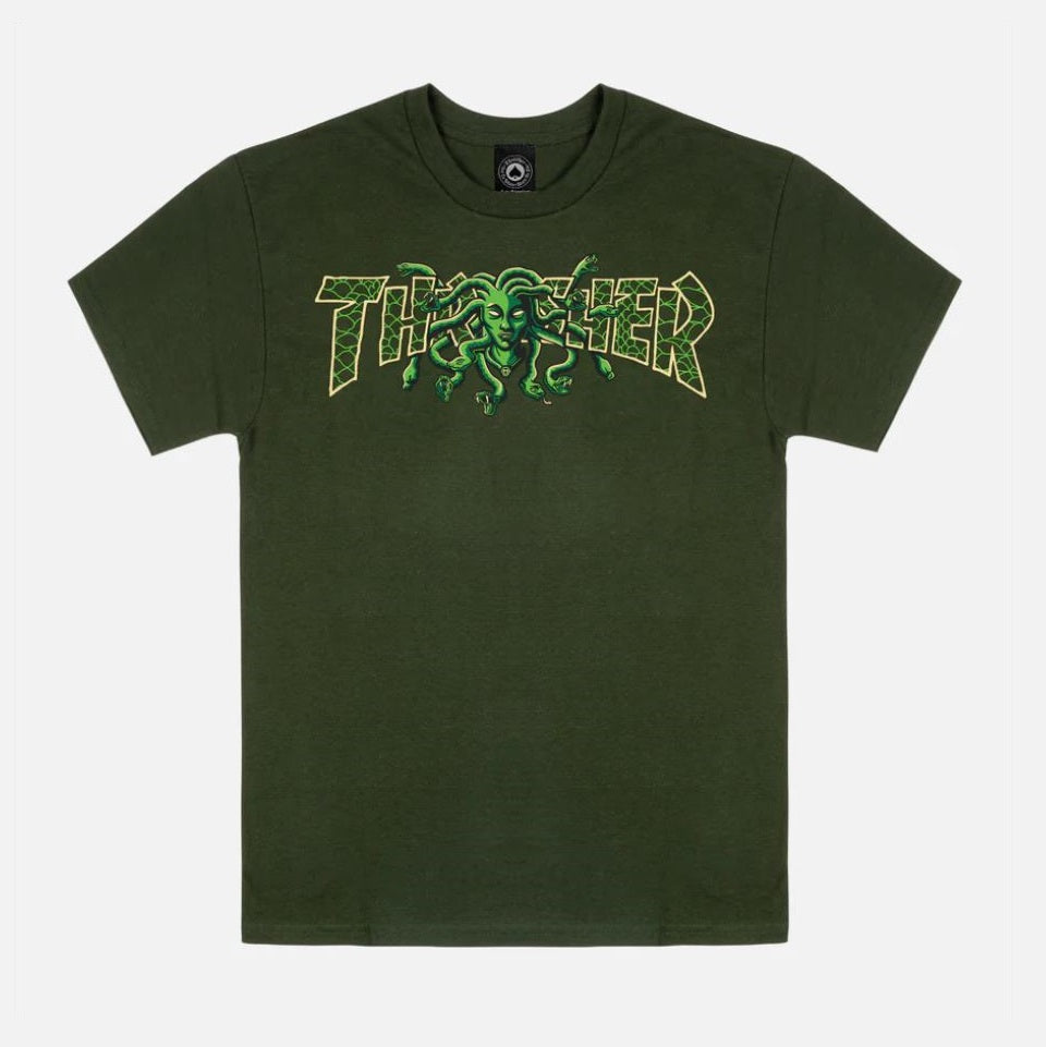 Thrasher Medusa Forest Green T-shirt