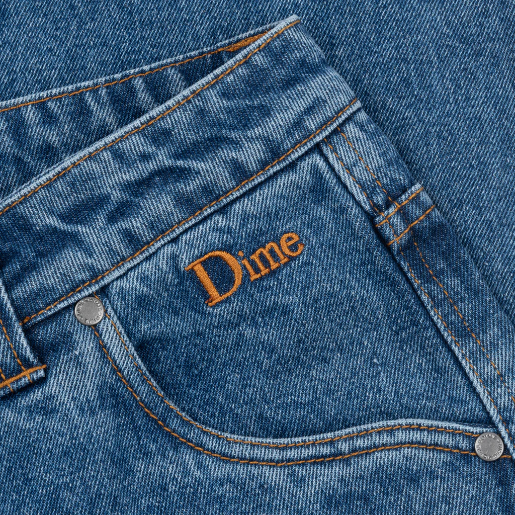 Dime Classic Relaxed Indigo Washed Denim