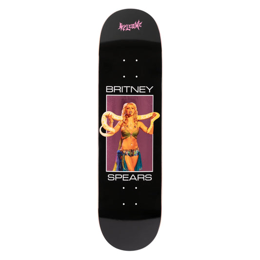 WELCOME X BRITNEY SPEARS SNAKE DECK BLACK FOIL 8.5