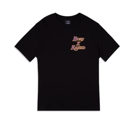 Born X Raised Lakers "LA" Black T-shirt
