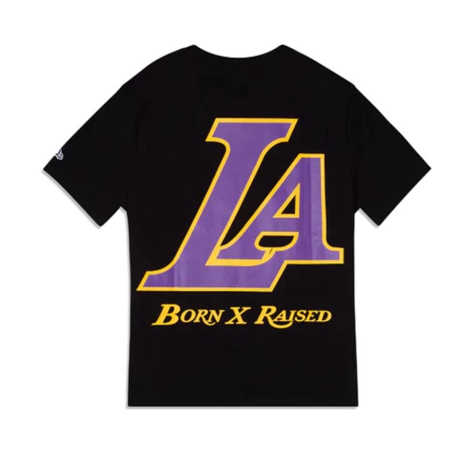 Born X Raised Lakers "LA" Black T-shirt