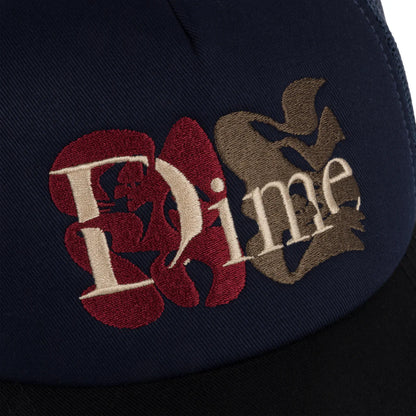 Dime Classic Duo Trucker Mesh Hat Navy