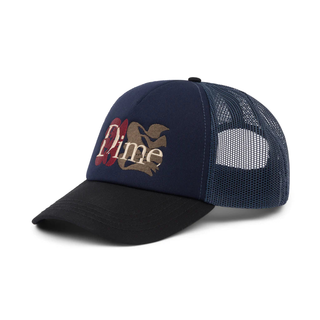 Dime Classic Duo Trucker Mesh Hat Navy