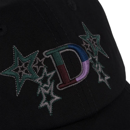 Dime Star D Low Pro Cap Black Strapback