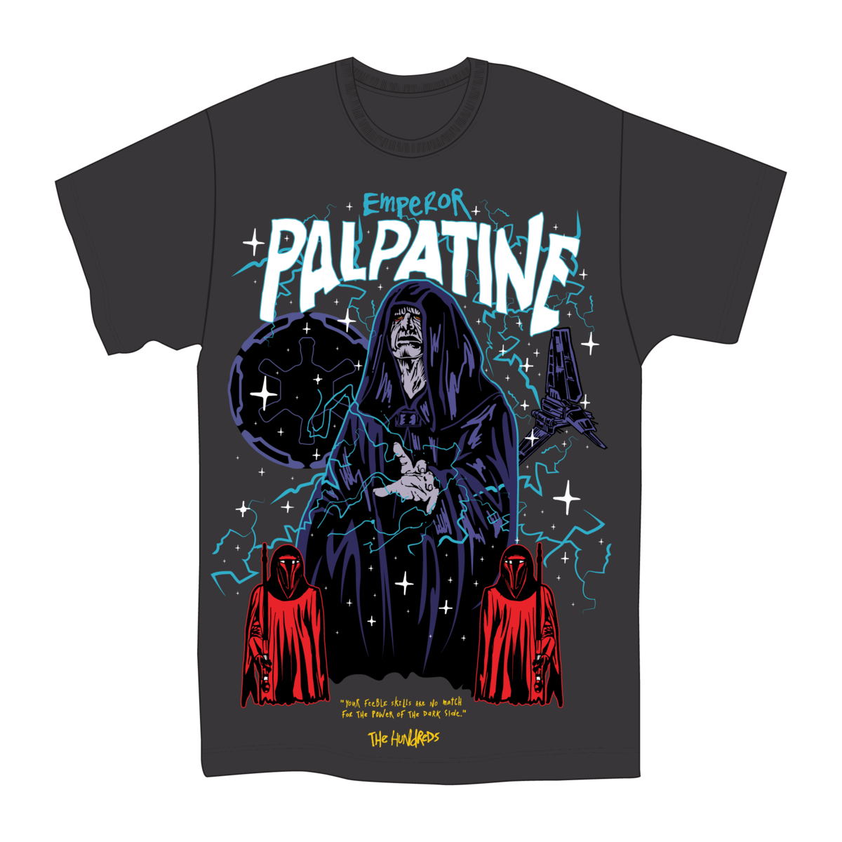 Hundreds x Star Wars Palpatine Black T-shirt