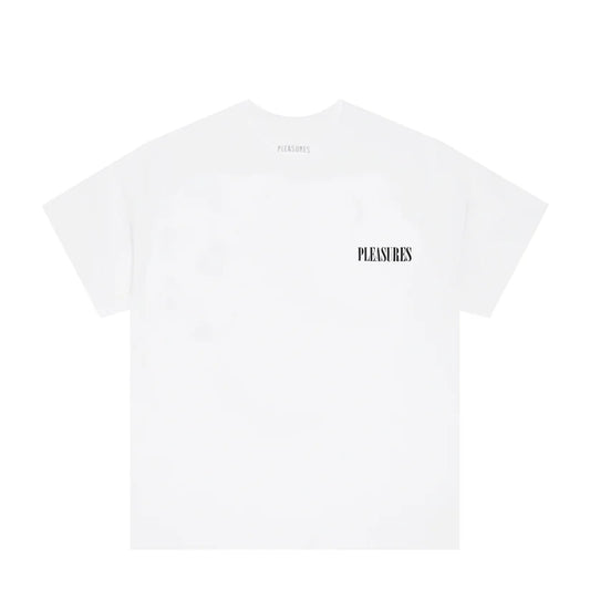 Pleasures Vertical White T-Shirt