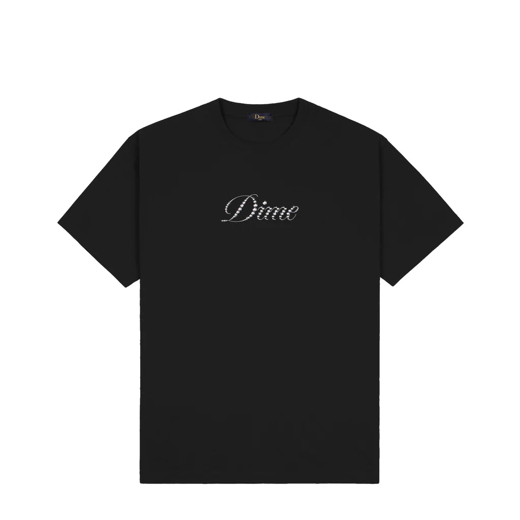 Dime Icy Cursive Black T-shirt