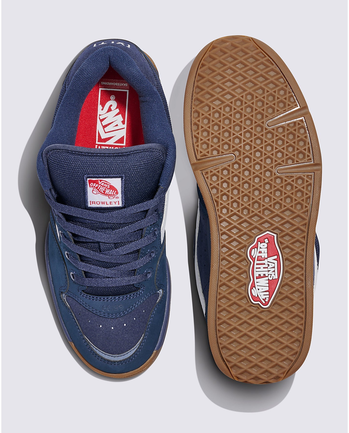 Vans Skate Rowley XLT Shoe - Navy/Gum