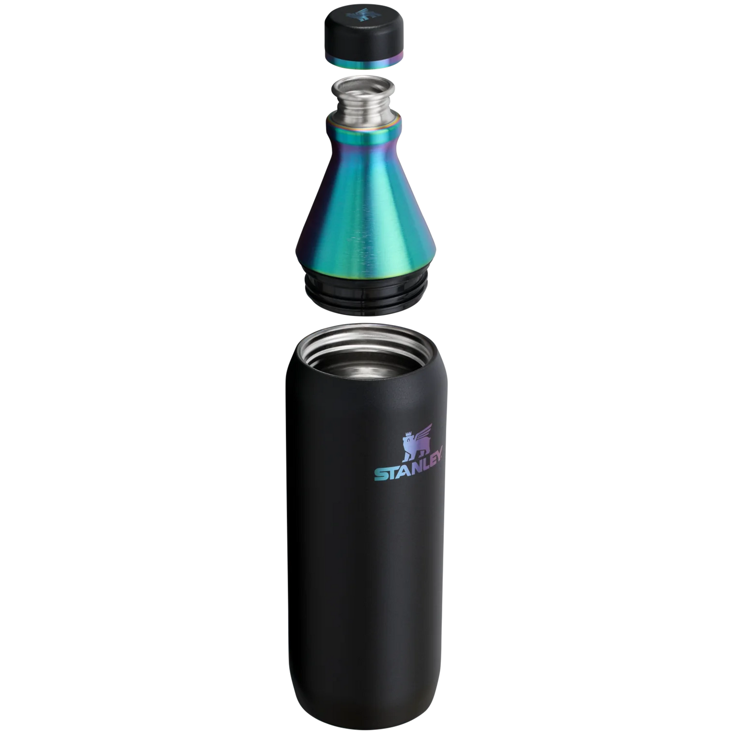 THE BLACK CHROMA ALL DAY SLIM BOTTLE | 20 OZ