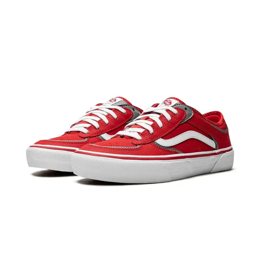 Vans Rowley Shoe -  Racing Red/White